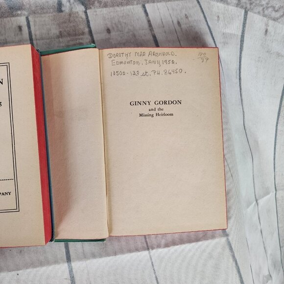 Ginny  Gordon Novels Set of 2 The Disappearing Candlesticks The Missing Heirloom - Picture 9 of 10